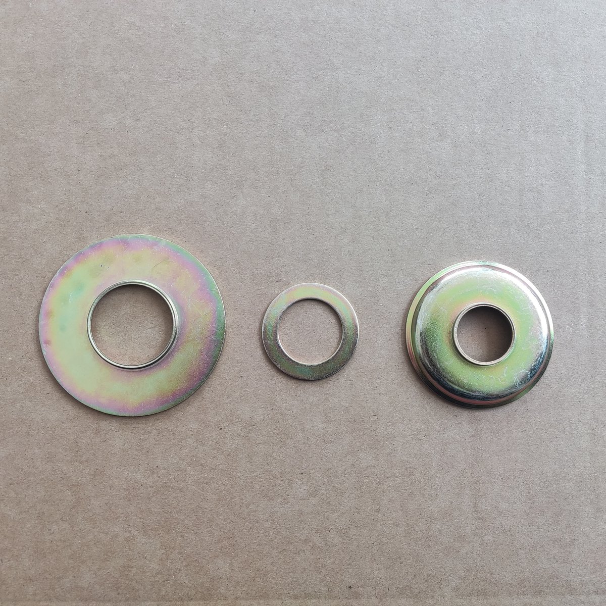 Zinc-plated washer set